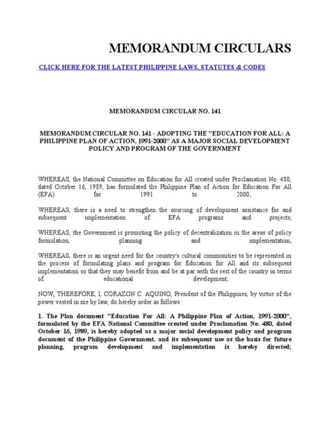 memorandum sirkular blg 488|Memorandum Sirkular Blg. 488 .